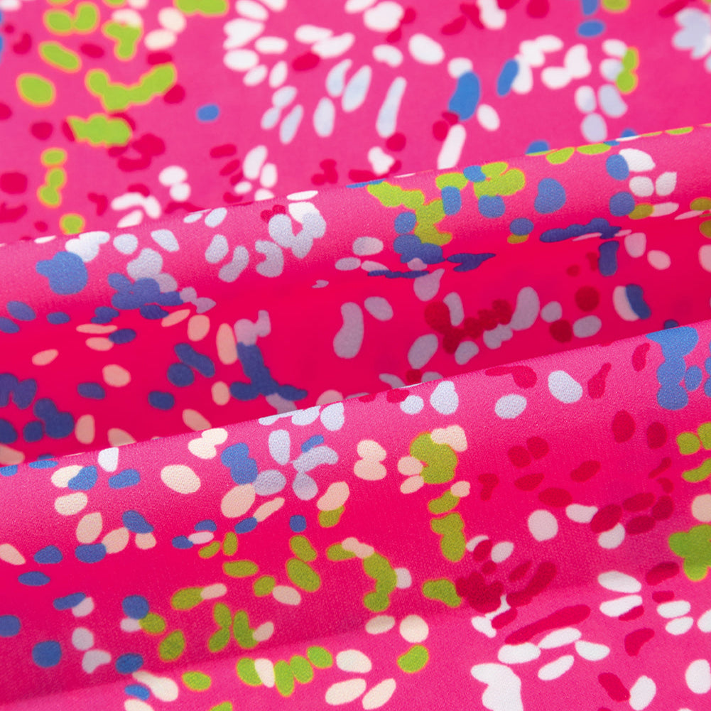 Reese Abstract Collared Babydoll Blouse