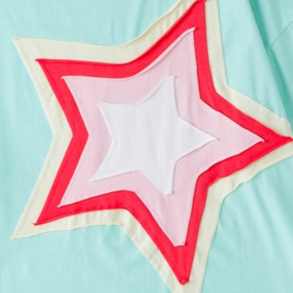 Jade Star Patch Tunic