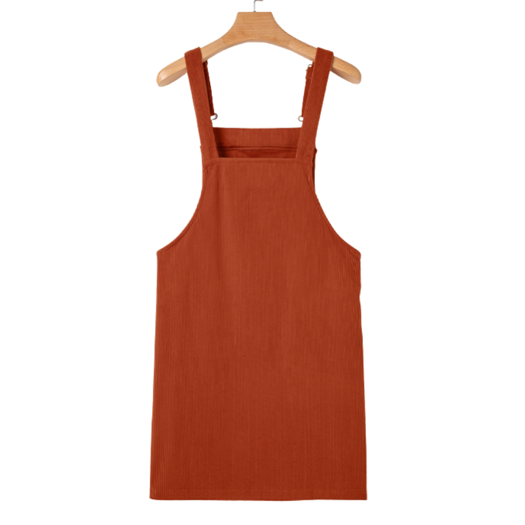 Camryn Cinnamon Overall Dress