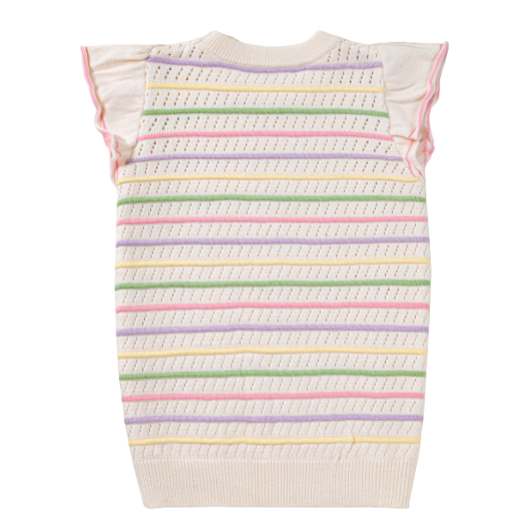 Eleanor Eyelet Knit Sweater