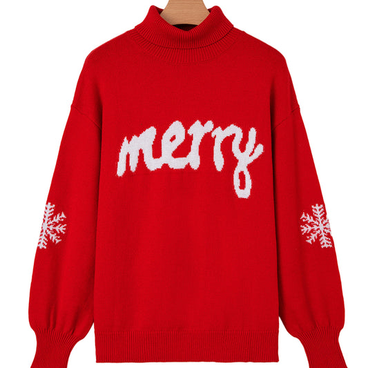 Amie Merry Snowflake Sweater