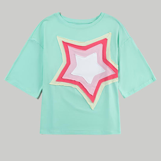 Jade Star Patch Tee