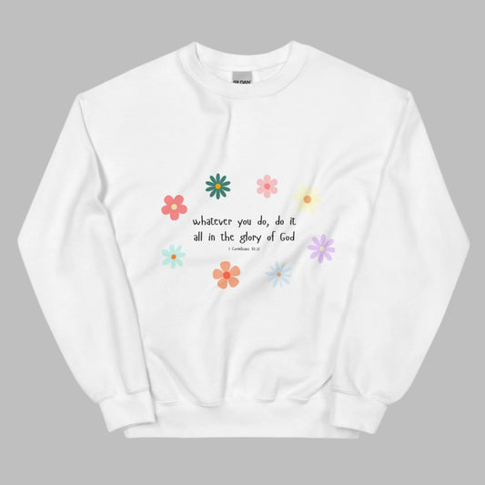 Flower Sweatshirt